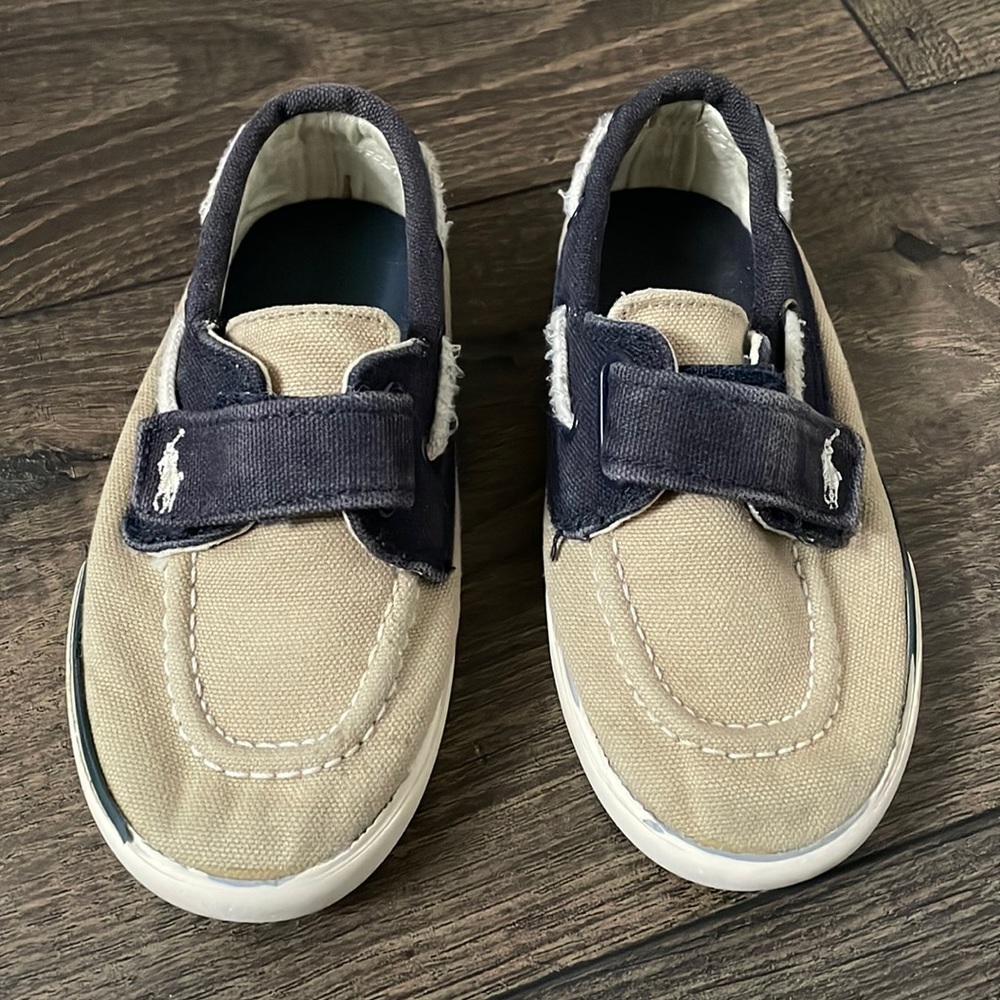 Boys Polo boat shoes